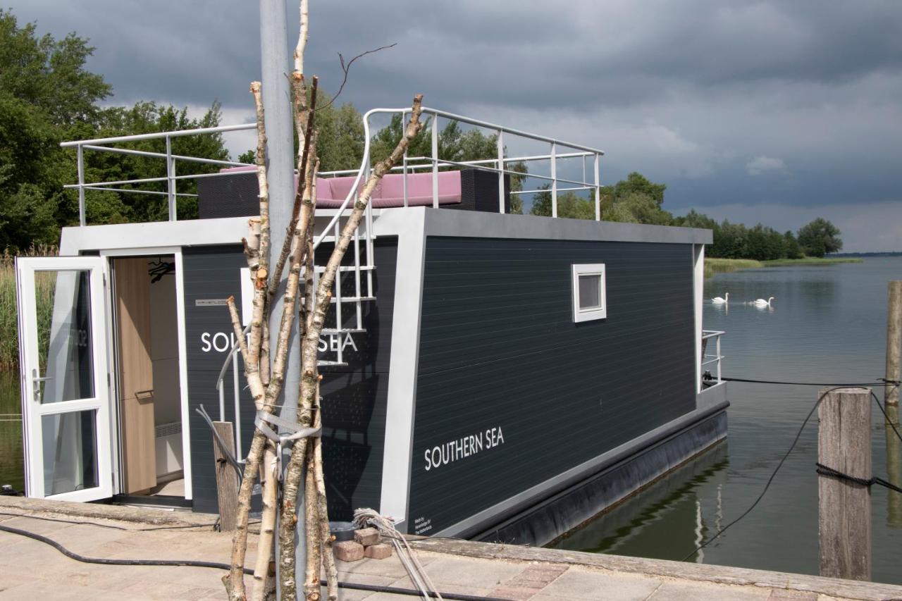 Houseboat Uitzicht Over Veluwemeer, Natuurlokatie, Prachtige Vergezichten Biddinghuizen Εξωτερικό φωτογραφία