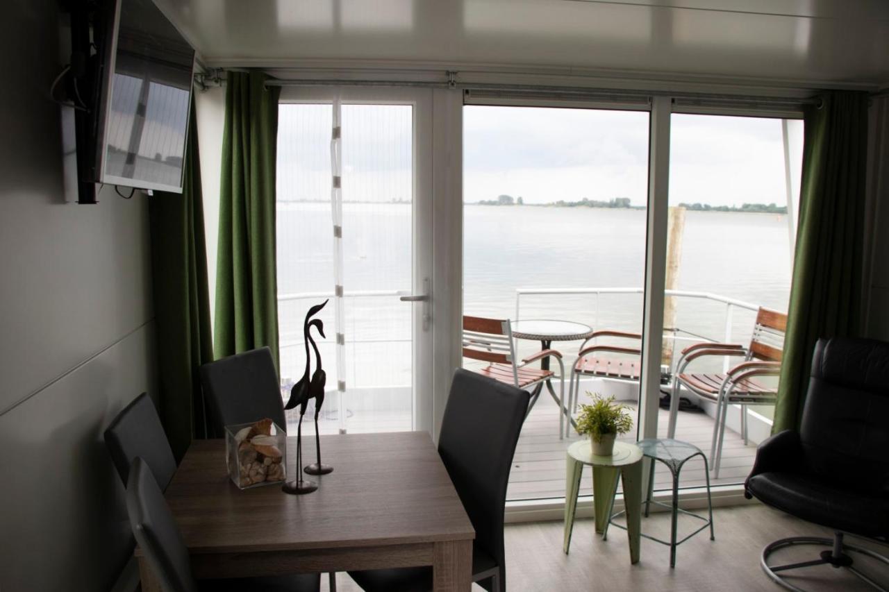 Houseboat Uitzicht Over Veluwemeer, Natuurlokatie, Prachtige Vergezichten Biddinghuizen Εξωτερικό φωτογραφία