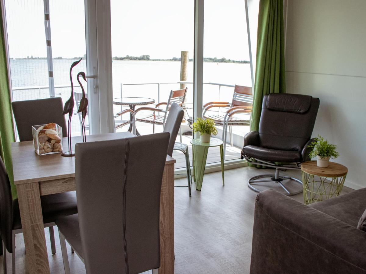 Houseboat Uitzicht Over Veluwemeer, Natuurlokatie, Prachtige Vergezichten Biddinghuizen Εξωτερικό φωτογραφία