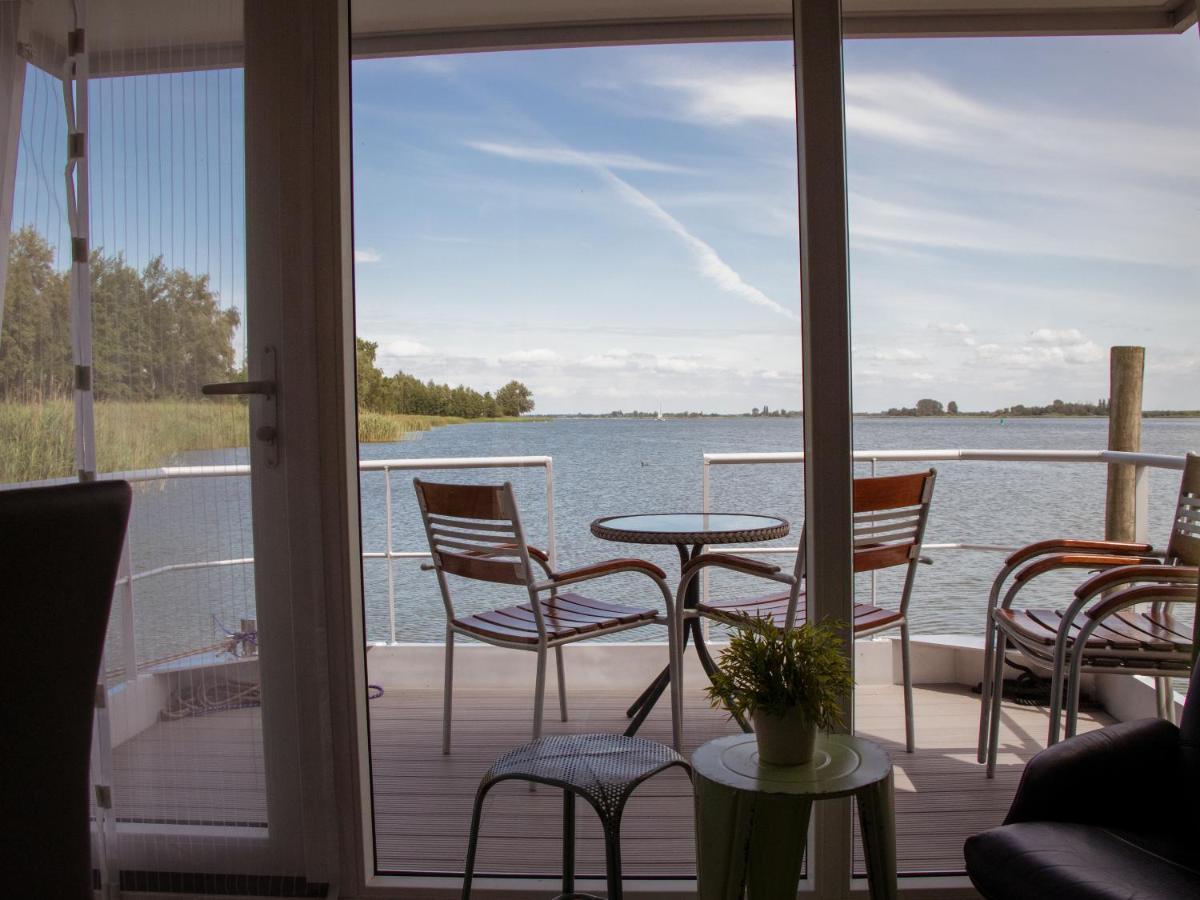 Houseboat Uitzicht Over Veluwemeer, Natuurlokatie, Prachtige Vergezichten Biddinghuizen Εξωτερικό φωτογραφία