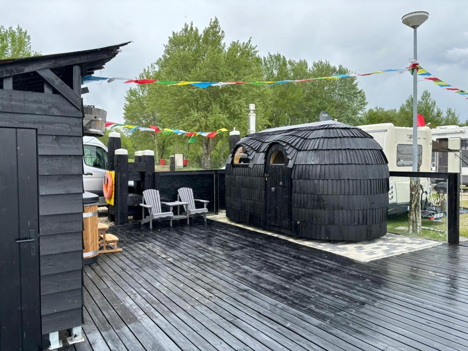 Houseboat Uitzicht Over Veluwemeer, Natuurlokatie, Prachtige Vergezichten Biddinghuizen Εξωτερικό φωτογραφία